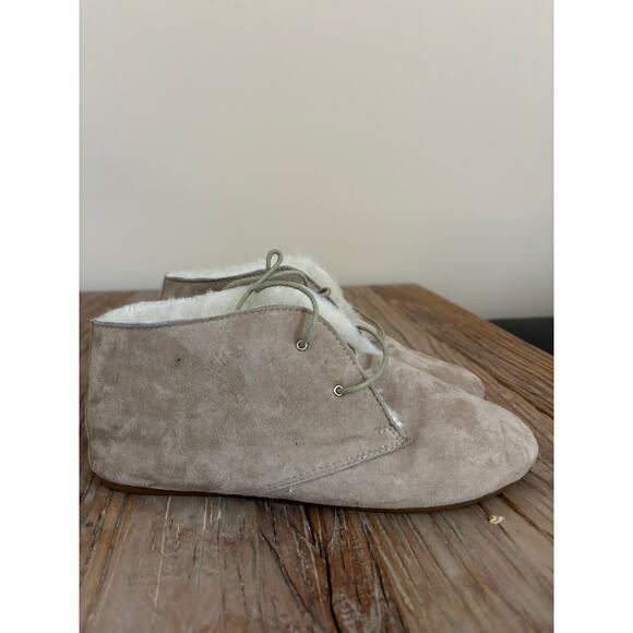 Hobes Wooly Boot Suede Outer Shearling Lined Size 37 - Picture 1 of 6